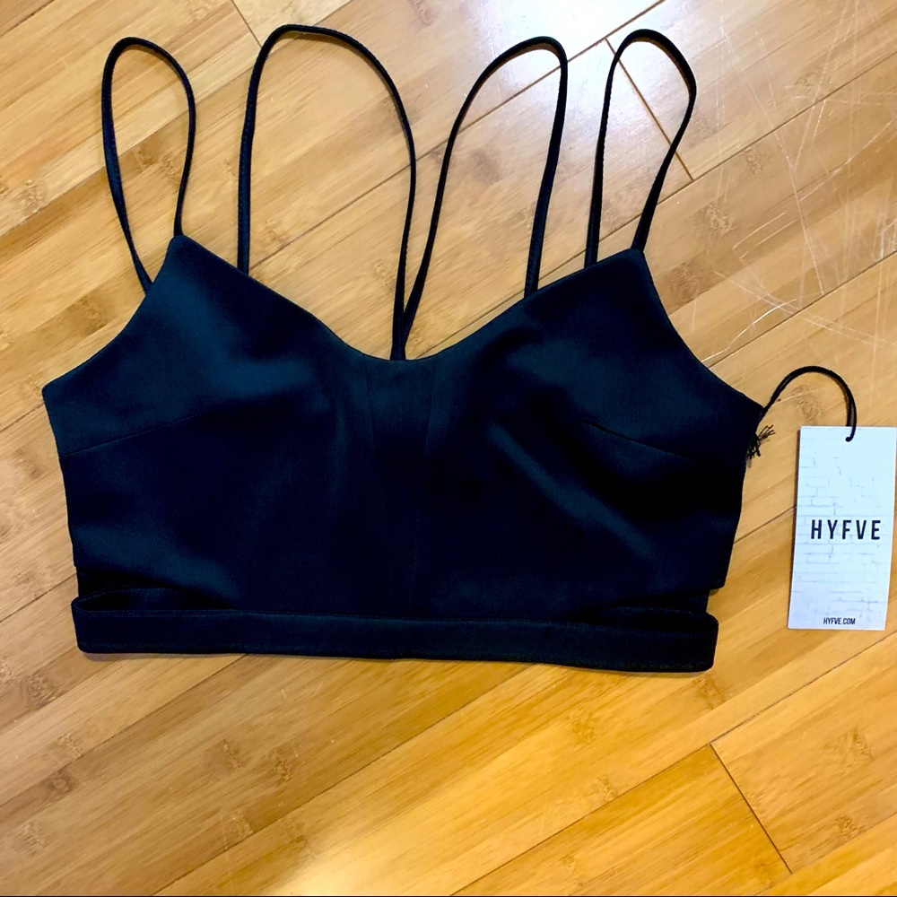 Satin Strappy Crop